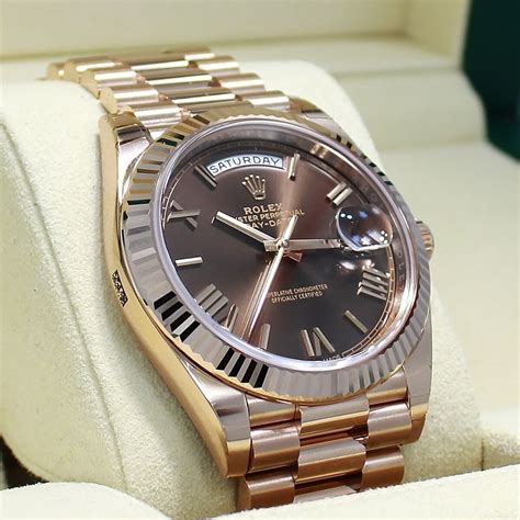 41mm presidential rolex rose gold|presidential rolex watch price.